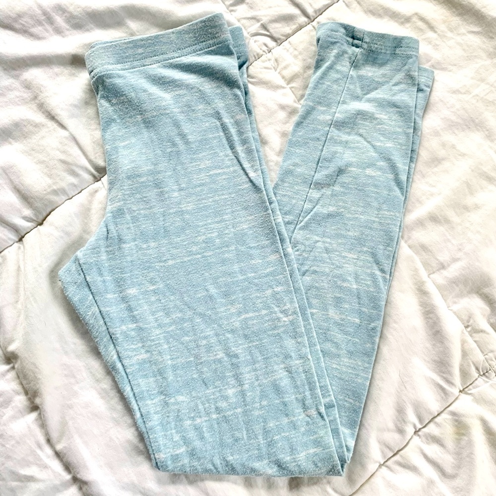 🌈6/$10 Old Navy Light Heathered Blue Leggings